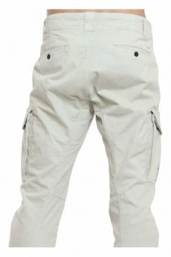 C.P. Company Broeken STRETCH CARGO PANT 13CMPA186A 005529G White
