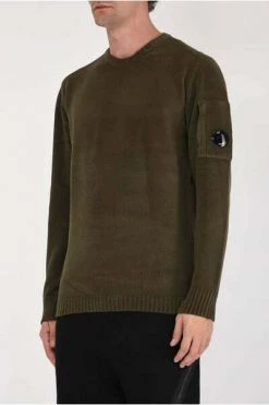 C.P. Company Truien & Vesten Round-neck Knitwear Green -C.P. Company Winkel e26c72c9d9317525b4e677869ac5ab82