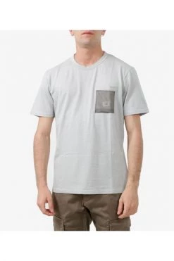 C.P. Company Shirts T-shirt Gray -C.P. Company Winkel e4a044debf52003a75edd186aed62133