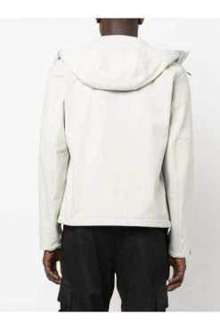 C.P. Company Zomerjassen LOGO JACKET White -C.P. Company Winkel e4adac4000a602b42c81da17fac5f00b