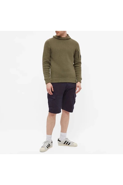 C.P. Company Korte Broeken Cargo Shorts Blue 3 C.P. Company Korte Broeken Cargo Shorts Blue - Afbeelding 3