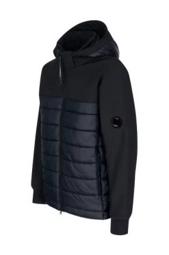 C.P. Company Zomerjassen Shell Mixed Padded Goggle Jacket Black -C.P. Company Winkel e98dffe4400094981f33003d06d01898