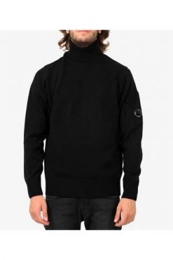 C.P. Company Truien & Vesten Sweater Black