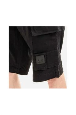 C.P. Company Korte Broeken Long Shorts Black -C.P. Company Winkel ecec434173bd835f62f11dac22b9d5ac