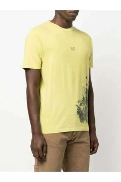 C.P. Company T-Shirts Yellow