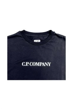 C.P. Company T-shirts T-shirt Eclipse Blue -C.P. Company Winkel eebf17e46eaa0bb261d9690581ef51fc