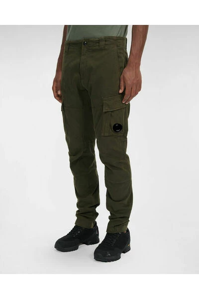 C.P. Company Broeken Tapered Trousers Green 4 C.P. Company Broeken Tapered Trousers Green - Afbeelding 4
