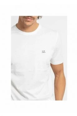 C.P. Company Shirts Jersey Logo T-Shirt White -C.P. Company Winkel f50629c4fb5db7cbf4e7b1dd02b674a8