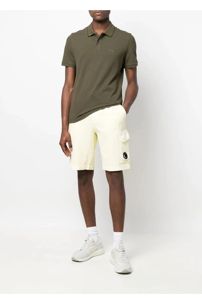 C.P. Company Korte Broeken Short Shorts Beige 2 C.P. Company Korte Broeken Short Shorts Beige - Afbeelding 2