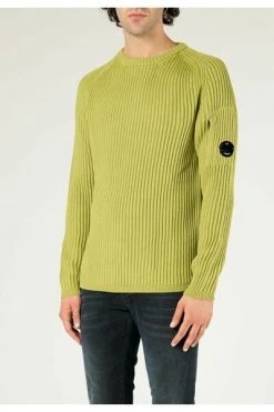 C.P. Company Truien & Vesten Round-neck Knitwear Green -C.P. Company Winkel f769264ddada1072859c3047e2cadb30
