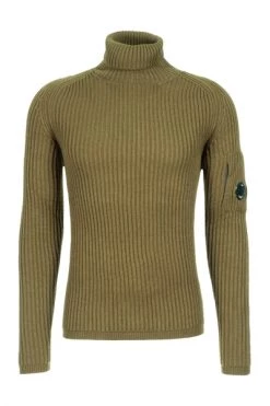 C.P. Company Truien & Vesten Turtlenecks Green -C.P. Company Winkel f8a4ec10c426c85d5c5e17b3a8dfc848