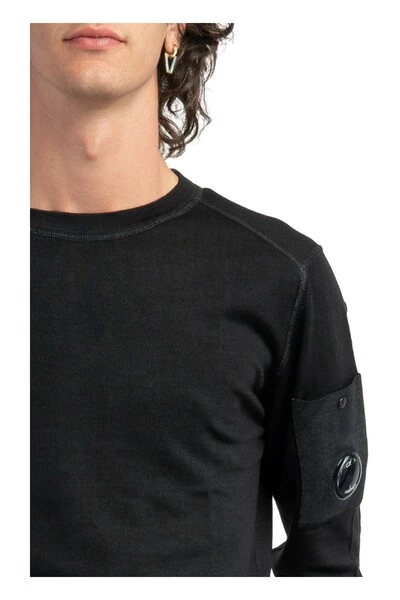 C.P. Company Truien & Vesten Sweater Black 2 C.P. Company Truien & Vesten Sweater Black - Afbeelding 2