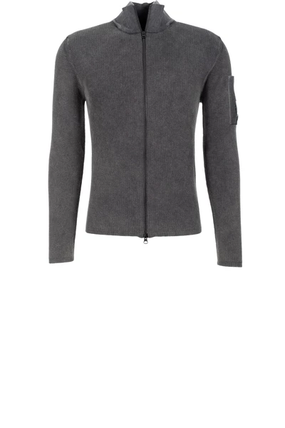 C.P. Company Vesten Cardigan Gray 4 C.P. Company Vesten Cardigan Gray - Afbeelding 4